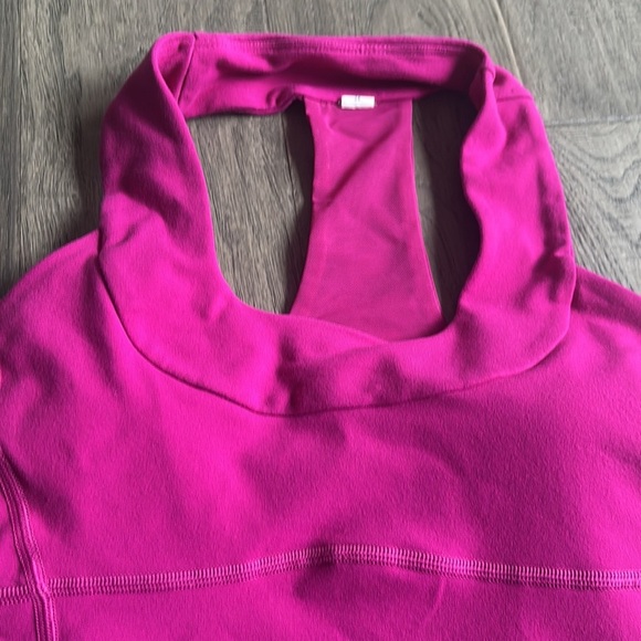 Lululemon | Scoop Neck Tank *Luon in Raspberry Pink Size 4 - Picture 7 of 12